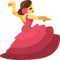 Woman Dancing emoji on Facebook